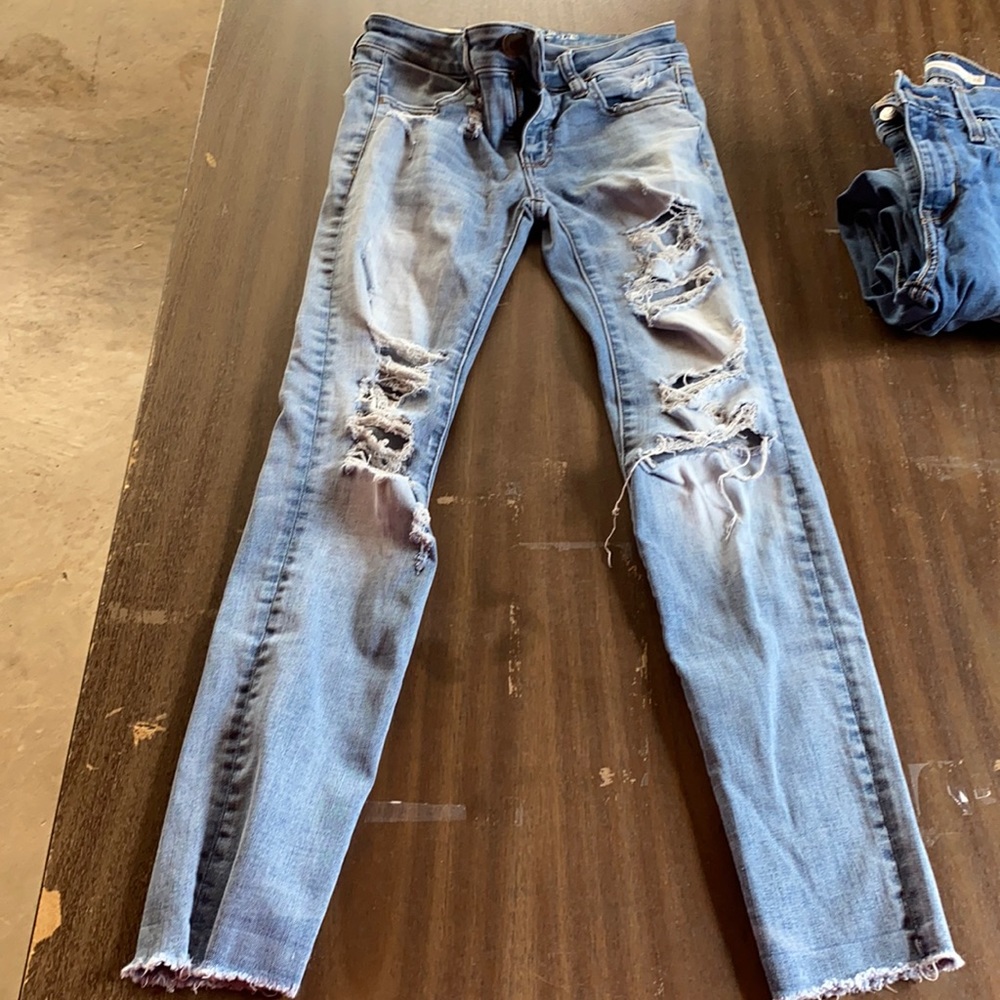 Super super stretch skinny jeans